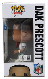 Cowboys Dak Prescott Authentic Signed #67 Funko Pop Vinyl Figure BAS Witnessed