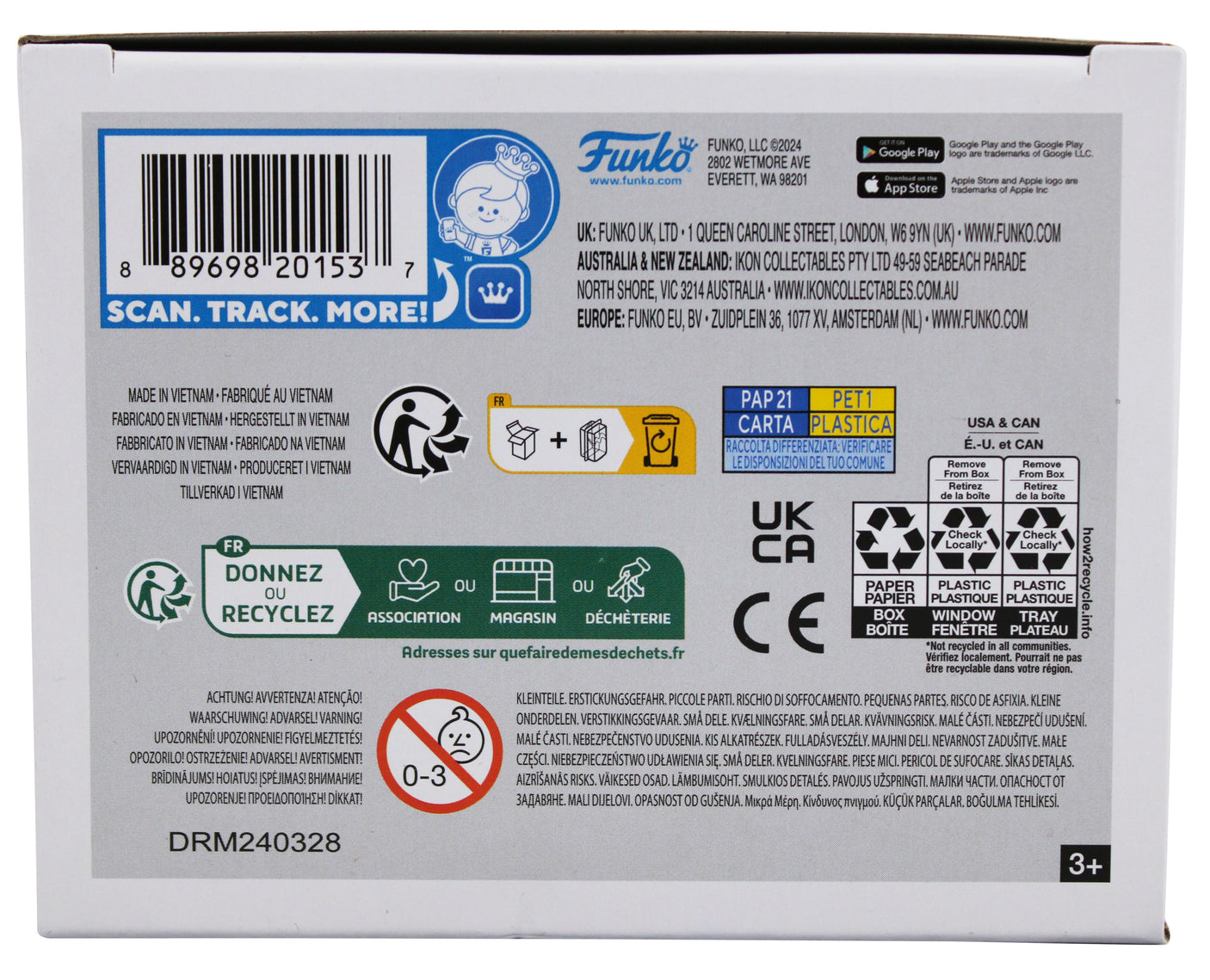 Cowboys Dak Prescott Authentic Signed #67 Funko Pop Vinyl Figure BAS Witnessed