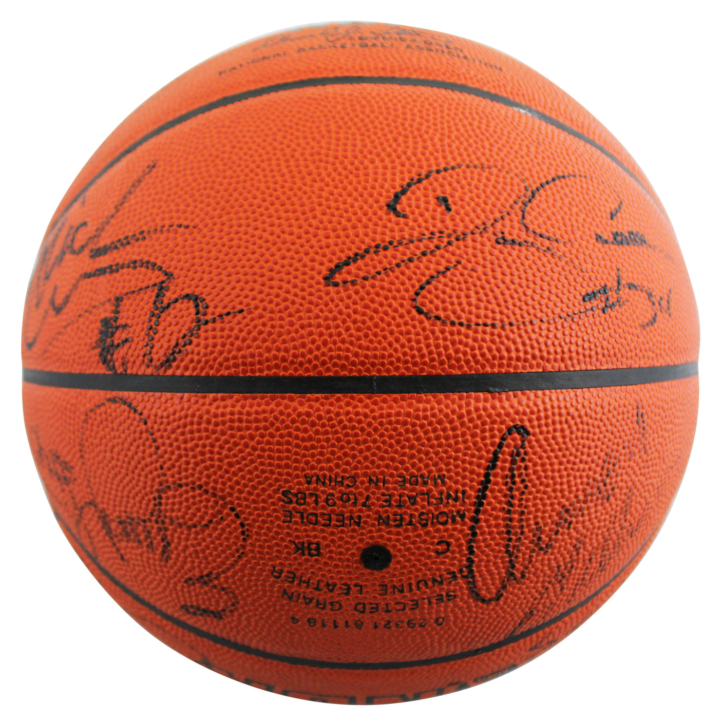 1997-98 Bucks (13) Allen, Robinson, Brandon Signed NBA Basketball BAS #AE13997