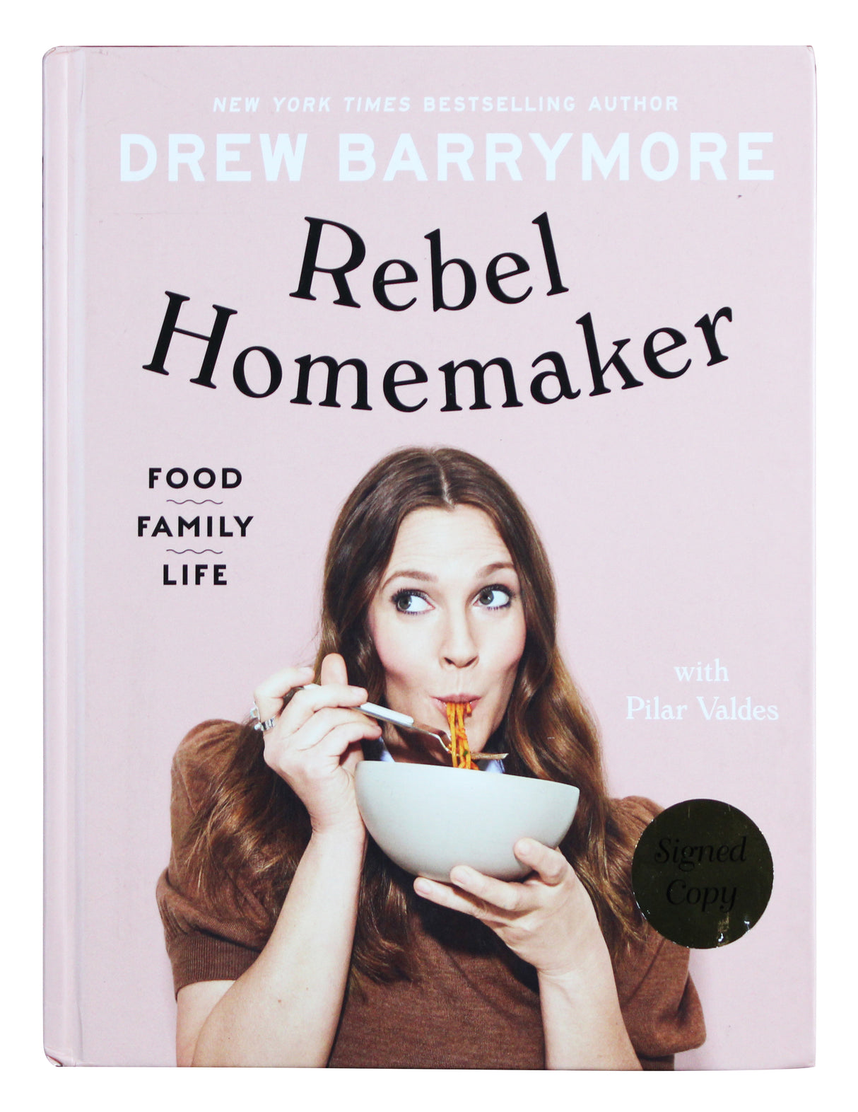 Drew Barrymore Authentic Signed Rebel Homemaker Hardcover Book Autographed BAS
