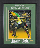 Usain Bolt Authentic Signed 11x14 Framed Vertical Photo Autographed BAS