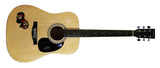 Cheech Marin & Tommy Chong Up in Smoke Signed Acoustic Guitar BAS Wit #WZ12431