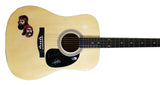 Cheech Marin & Tommy Chong Up in Smoke Signed Acoustic Guitar BAS Wit #WZ12431