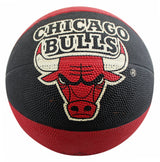 Bulls Michael Jordan Signed Chicago Bulls Mini Logo Basketball BAS #AE13994