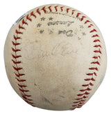 1973 Braves Niekro, Evans & Johnny Bench Signed Major League Baseball BAS LOA