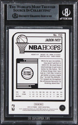 Pistons Jaden Ivey Authentic Signed 2023 Hoops #150 Card BAS Slabbed