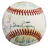 1982 Cracker Jacks (19) Maris, Robinson, Killebrew Signed Baseball BAS #A61784