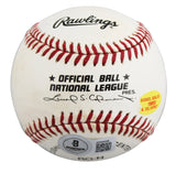 Giants Willie Mays Authentic Signed Leonard Coleman ONL Baseball BAS #AE64026