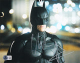 Christian Bale Batman The Dark Knight Signed 8x10 Framed Photo BAS #BW66108