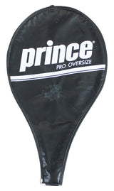 Bobby Riggs 2x Signed Match Used Penn Prince Pro Oversize Racket & Cover BAS