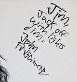 RHCP (4) Kiedis, Flea, Smith, & Frusciante Signed Mother's Milk Album Cover BAS