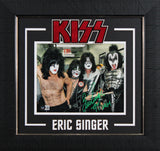 Eric Singer KISS "2021" Authentic Signed 8x10 Framed Photo BAS #BA73097
