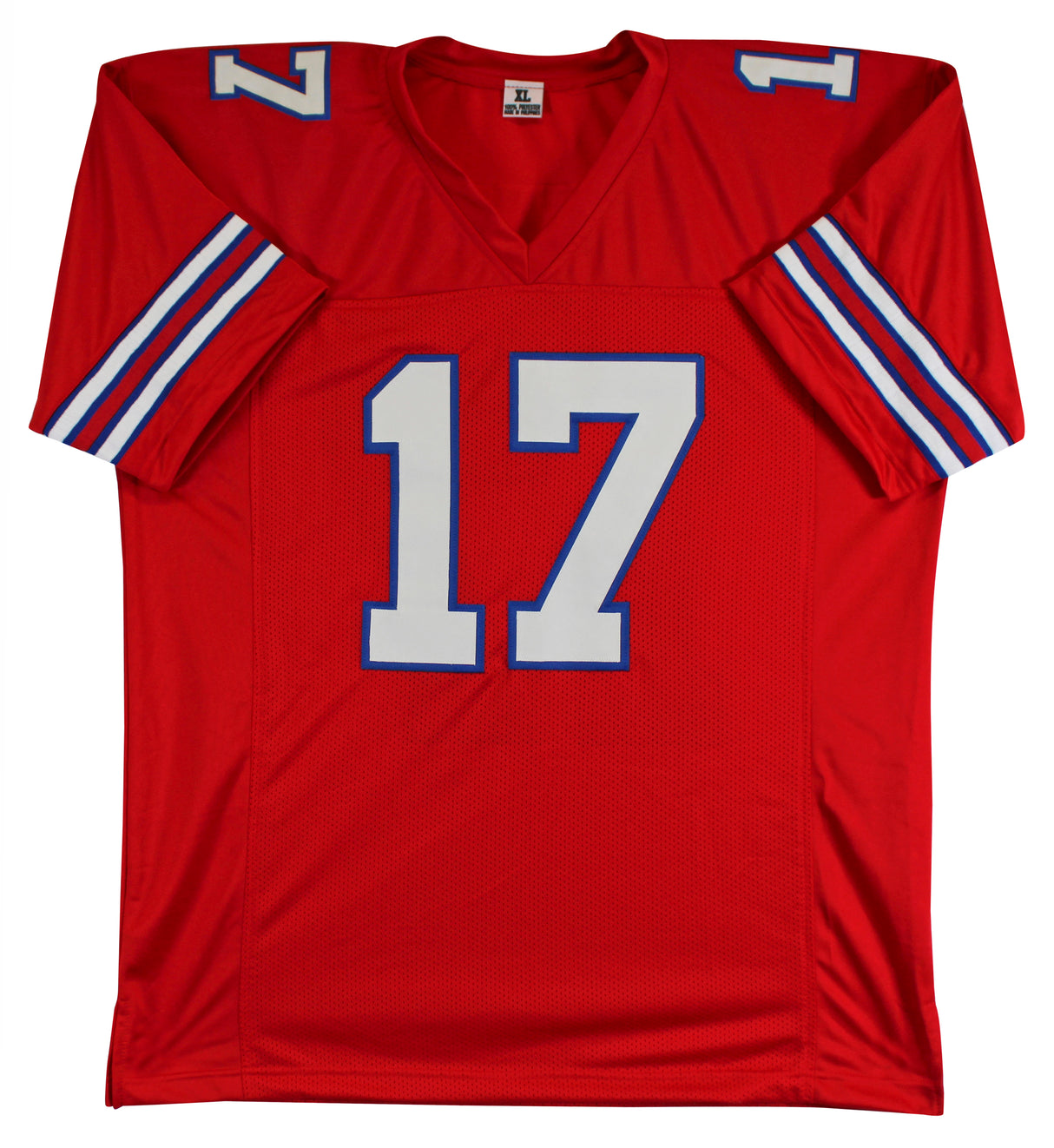 Josh Allen Authentic Signed Red Pro Style Jersey Autographed JSA Witnessed