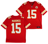 Chiefs Patrick Mahomes Authentic Signed Red Nike Limited Jersey JSA Witness