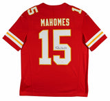 Chiefs Patrick Mahomes Authentic Signed Red Nike Limited Jersey JSA Witness