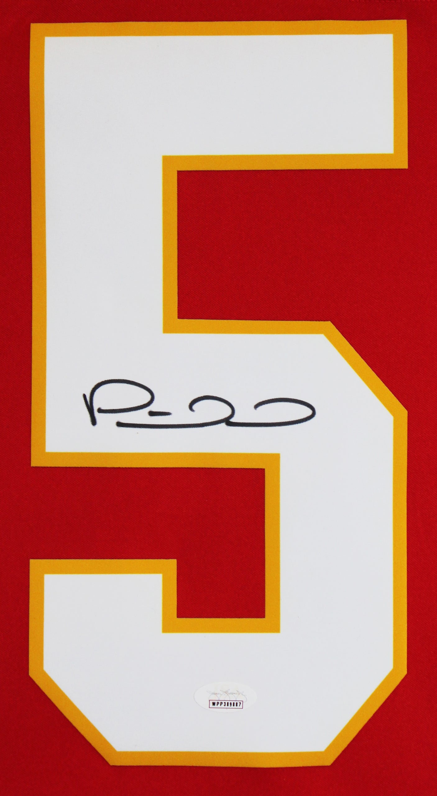 Chiefs Patrick Mahomes Authentic Signed Red Nike Limited Jersey JSA Witness