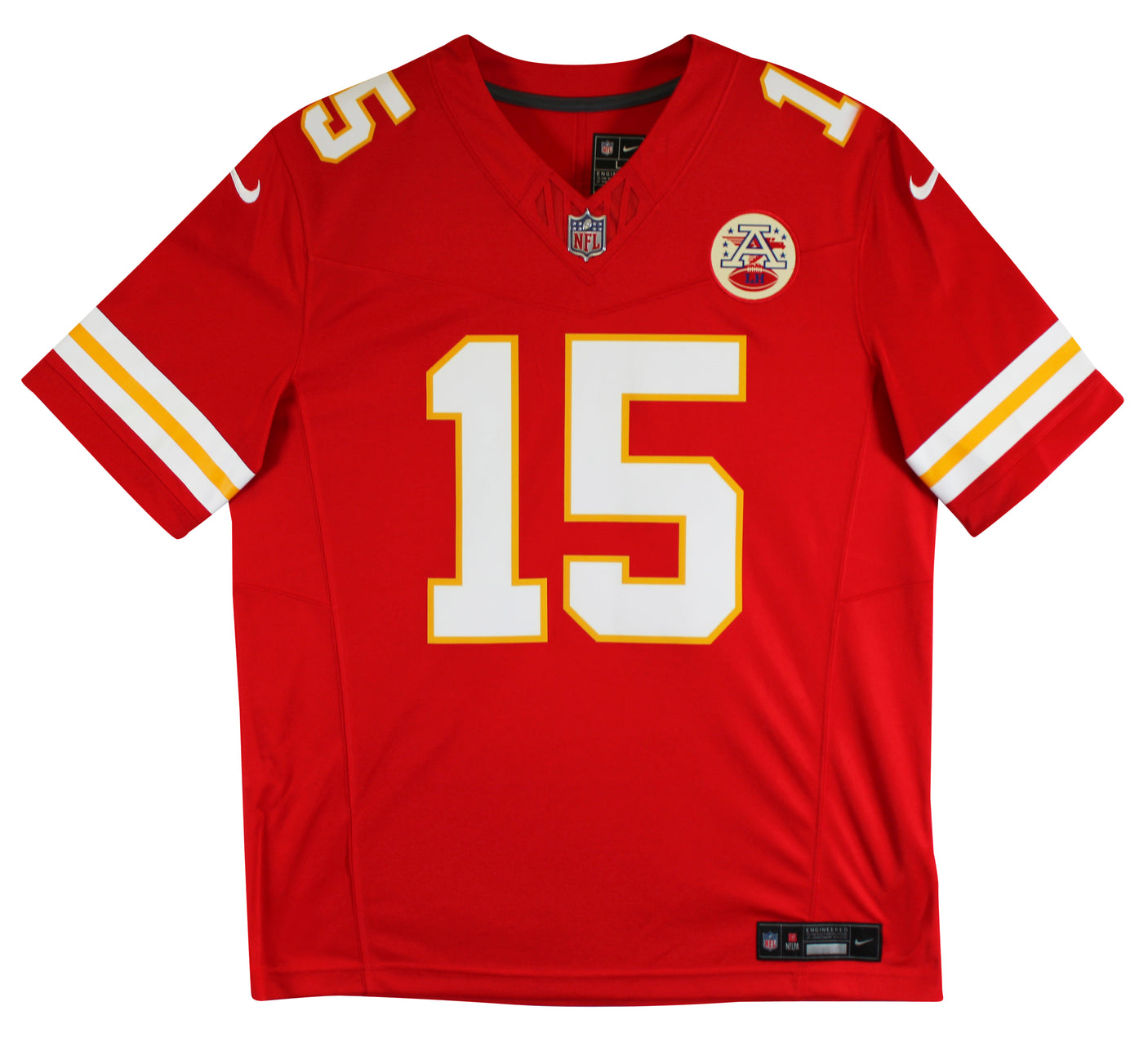 Chiefs Patrick Mahomes Authentic Signed Red Nike Limited Jersey JSA Witness