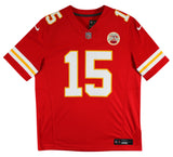 Chiefs Patrick Mahomes Authentic Signed Red Nike Limited Jersey JSA Witness