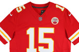 Chiefs Patrick Mahomes Authentic Signed Red Nike Limited Jersey JSA Witness