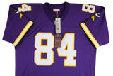 Vikings Randy Moss "2x Insc" Signed Purple 1998 M&N TB Jersey BAS Witnessed