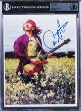 Carlos Santana Authentic Signed 8x10 Vertical Color Photo BAS Slabbed