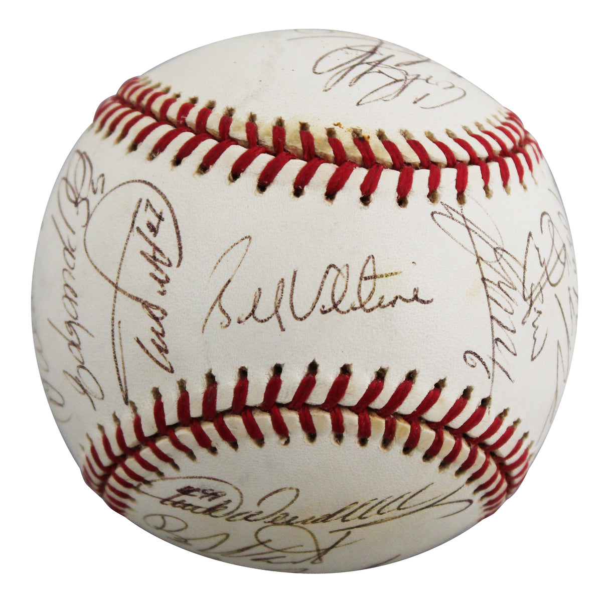 2000 Mets (20) Valentine, Piazza, Ventura Signed ONL Baseball BAS #AG007241