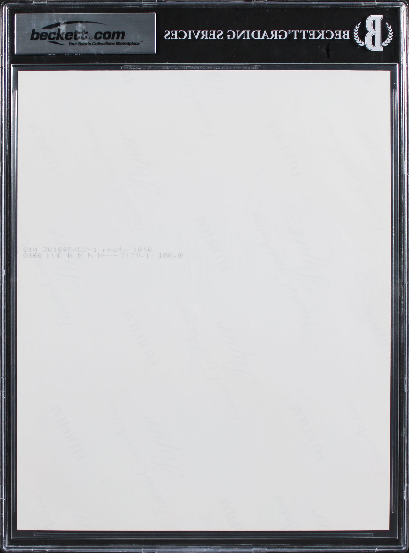 Kevin Costner & Amy Madigan Field of Dreams Signed 8x10 Photo BAS Slabbed