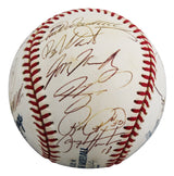 2000 Mets (20) Valentine, Piazza, Ventura Signed ONL Baseball BAS #AG007241