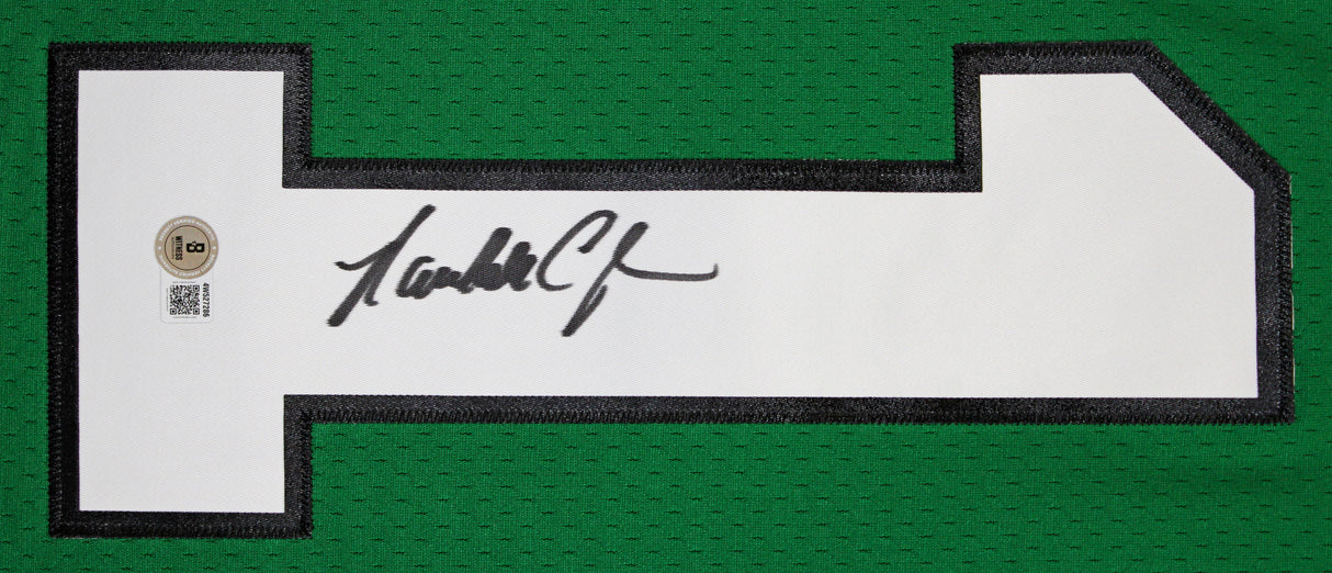 Eagles Randall Cunningham Signed Green Mitchell & Ness Jersey BAS Witnessed