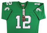 Eagles Randall Cunningham Signed Green Mitchell & Ness Jersey BAS Witnessed