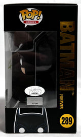 Val Kilmer Autographed Batman Funko Pop Figurine #289- JSA *Green