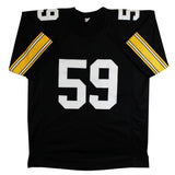 Jack Ham "HOF 88" Authentic Signed Black Pro Style Jersey BAS Witness #3W390923