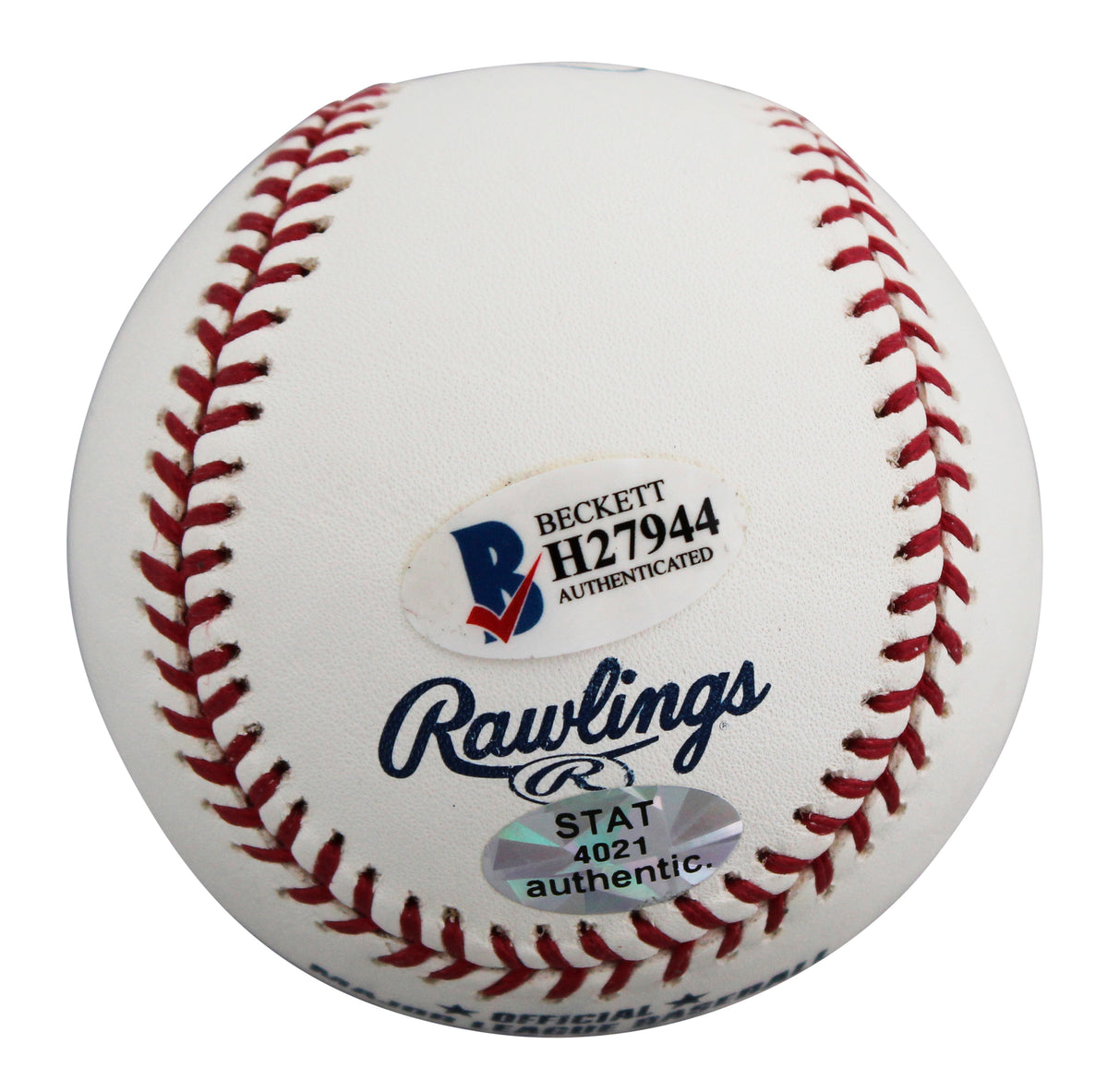 Phillies Cole Hamels Authentic Signed Allen Selig OML Baseball BAS #H27944