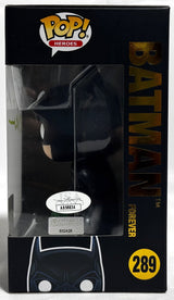 Val Kilmer Autographed Batman Funko Pop Figurine #289- JSA *Green