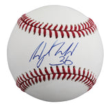 Rangers Wyatt Langford Authentic Signed Robert Manfred OML Baseball JSA #AU76574