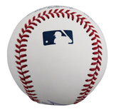 Rangers Wyatt Langford Authentic Signed Robert Manfred OML Baseball JSA #AU76574