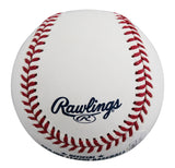 Rangers Wyatt Langford Authentic Signed Robert Manfred OML Baseball JSA #AU76574