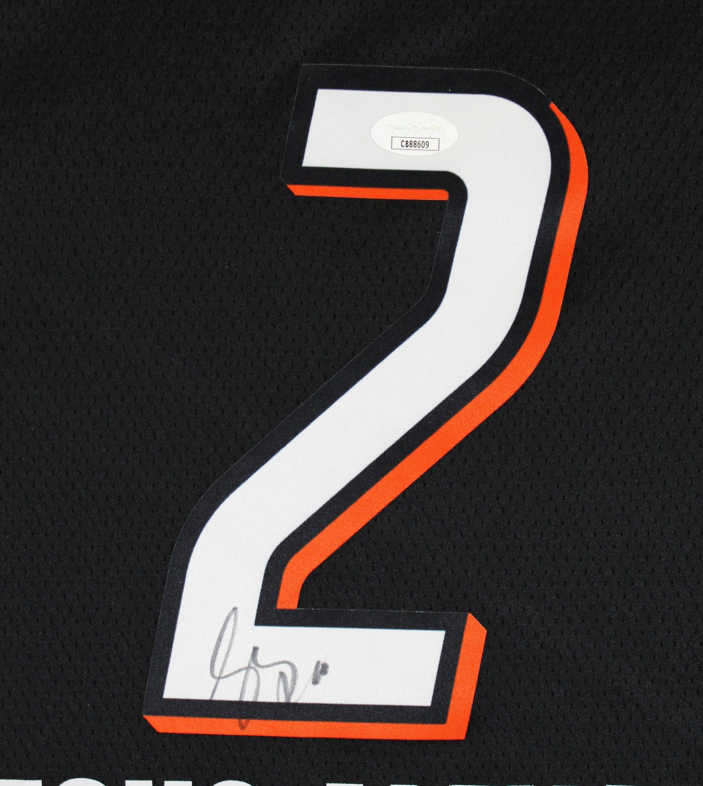 Thunder Shai Gilgeous-Alexander Signed Black Nike Swingman Jersey JSA #CB88609