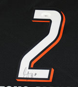 Thunder Shai Gilgeous-Alexander Signed Black Nike Swingman Jersey JSA #CB88609