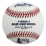 Brewers Keston Hiura Authentic Signed Robert Manfred OML Baseball BAS #W56922