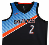 Thunder Shai Gilgeous-Alexander Signed Black Nike Swingman Jersey JSA #CB88609