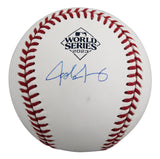 Rangers Josh Jung Signed 2023 WS Manfred OML Baseball BAS Witnessed #1W234493
