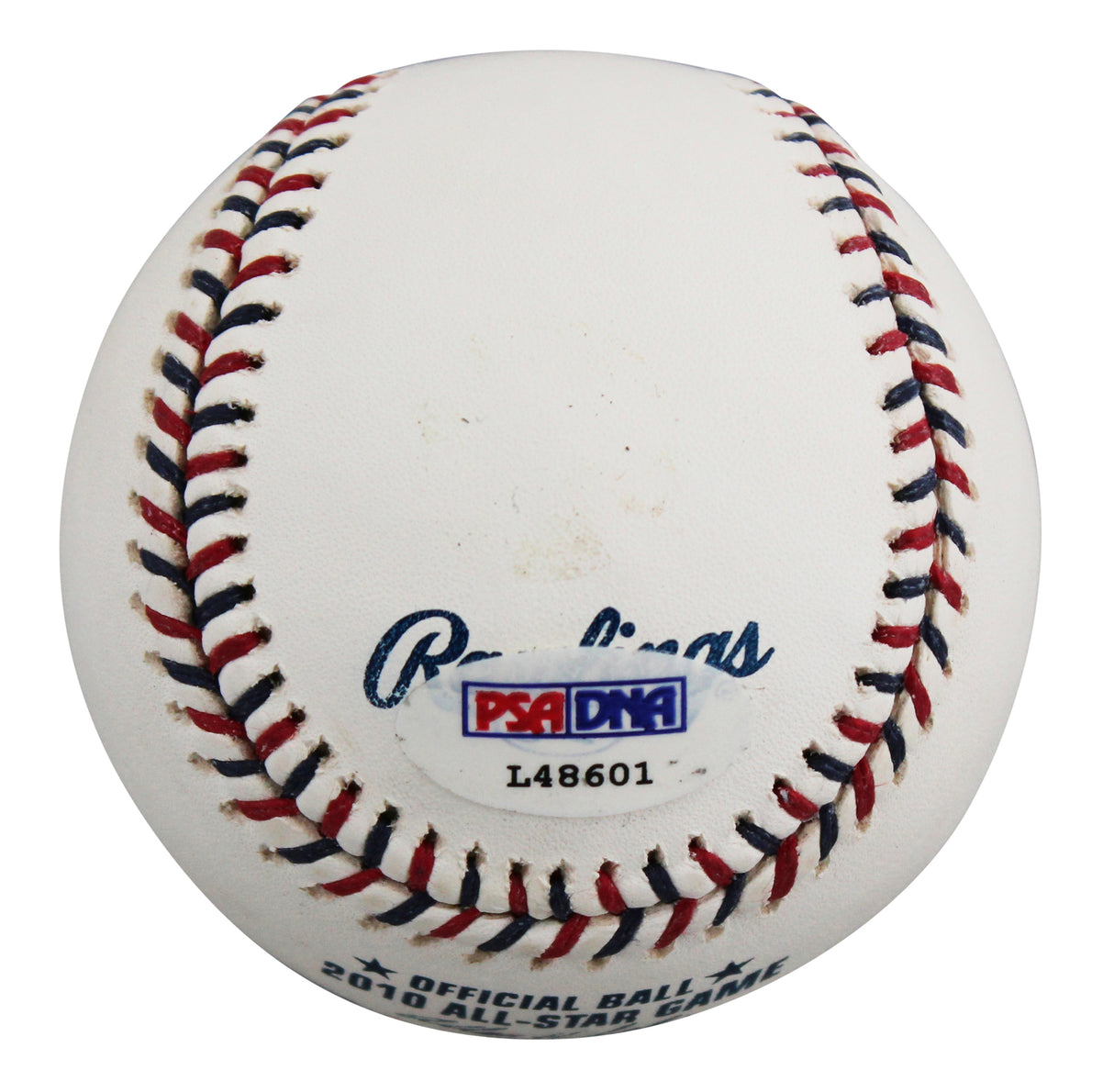 Rangers Elvis Andrus Signed 2010 All Star Game Selig OML Baseball PSA #L48601