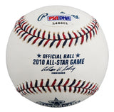Rangers Elvis Andrus Signed 2010 All Star Game Selig OML Baseball PSA #L48601