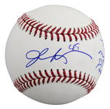 Braves John Rocker "w/ Insc" Signed Robert Manfred OML Baseball JSA #CE86204