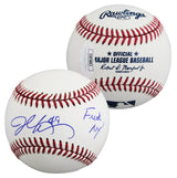 Braves John Rocker "F*** NY!" Signed Robert Manfred OML Baseball JSA #CE86202