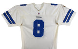 Cowboys Troy Aikman Authentic Signed White Wilson Authentic Jersey BAS #BU55012