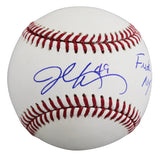 Braves John Rocker "F*** NY!" Signed Robert Manfred OML Baseball JSA #CE86202