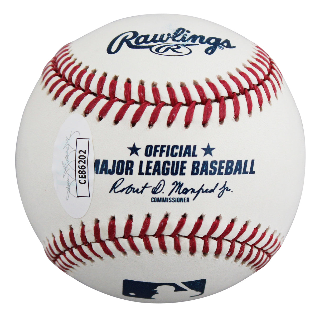 Braves John Rocker "F*** NY!" Signed Robert Manfred OML Baseball JSA #CE86202