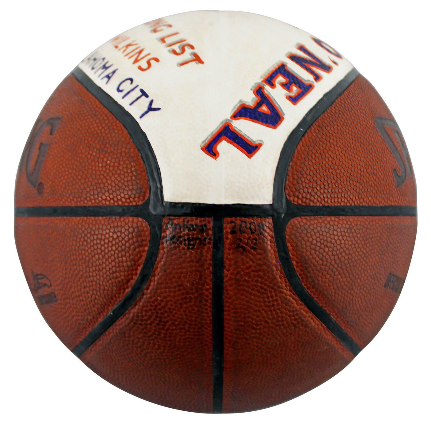 Shaquille O'Neal Game Used Basketball Reaching 9th On NBA Career Scoring List